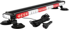 Aspl 29.5 54 Led Strobe Light Bar Double Side Flashing High Redwhite