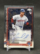 2025 Topps Chrome Carlos Narvaez Rookie Auto Rookie #RA-CAN Red Sox