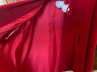 100% Cotton Red Velvet Coat Cape LINED HOOD Size 10 12 14 Etsy Custom-Made Shawl — photo 3