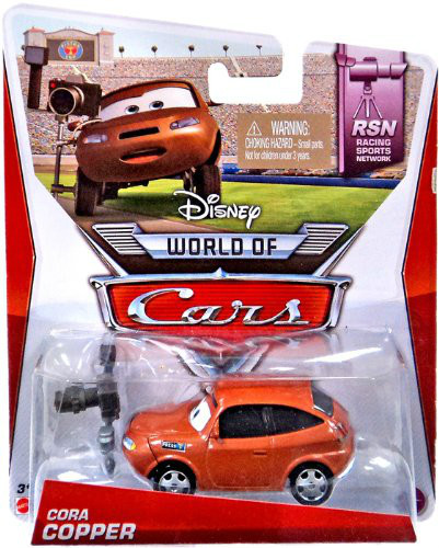 DISNEY WORLD OF CARS CORA COOPER RSN 5/8 2014 *NEW* - Afbeelding 1 van 1