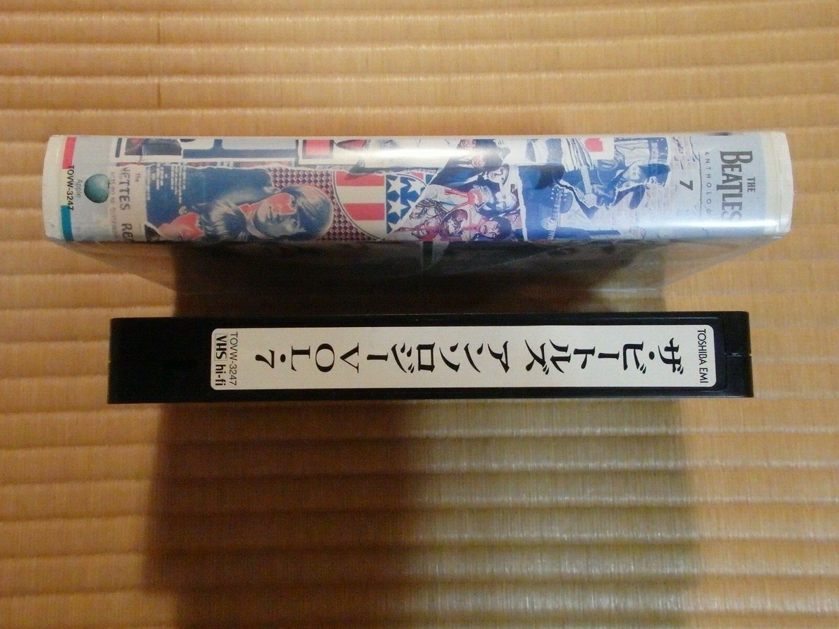 THE BEATLES - Anthology (Part 7) TOVW-3247-48 Japan VHS Video Tape