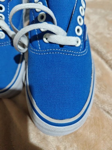 Vans - blaue Schnürschuhe - Größe - Herren US 4 / Damen US 5,5 - Bild 7 von 11