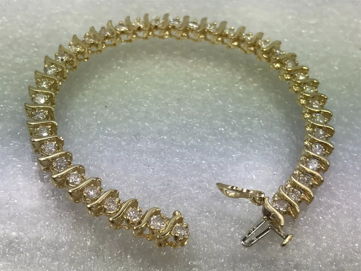 7ct Emerald Cut Diamond Tennis Bracelet | Rêve Diamonds