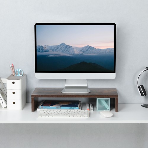 20 inch Monitor Riser Stand / Laptop Stand / for Desk / Bed / Reduce Neck Strain - Picture 28 of 36