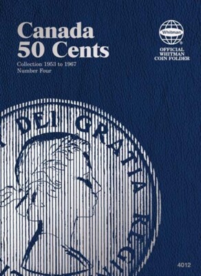 4473 Whitman coin folder for Canada 50 Cents Starting 2014