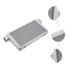 Universal 25"x12"x3" FMIC Aluminum Turbo Intercooler 3in Inlet & Outlet NEW