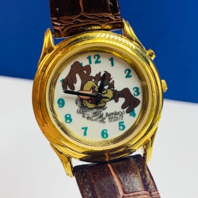 Tasmanian devil watch Taz wristwatch looney tunes armitron japan