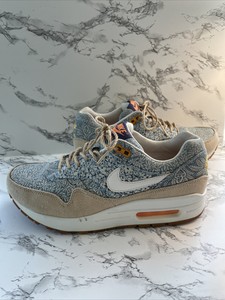 Nike Air Max 1 Liberty Of London Blue Recall 540855-400 Floral Wmns Size  8.5 | eBay