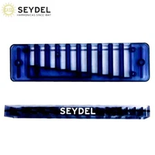 Seydel Plastic Stock Comb For Session/Session Steel Harmonica Model Trans Blue