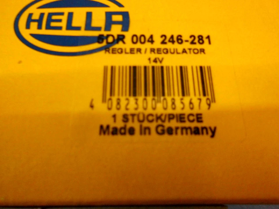 Régulateur De Tension Lichtmaschinenregler Renault Hella 5DR004246-281 - Photo 4/4