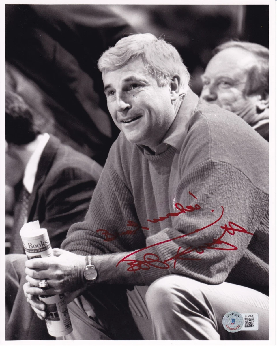 Bob Knight Autograph In Ncaa Basketball Autographed Items for sale