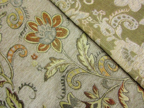 Box Shape Seat/Back Cover*Damask Chenille Chair 3D Cushion Case*Custom Size*Wk2 - Picture 9 of 29