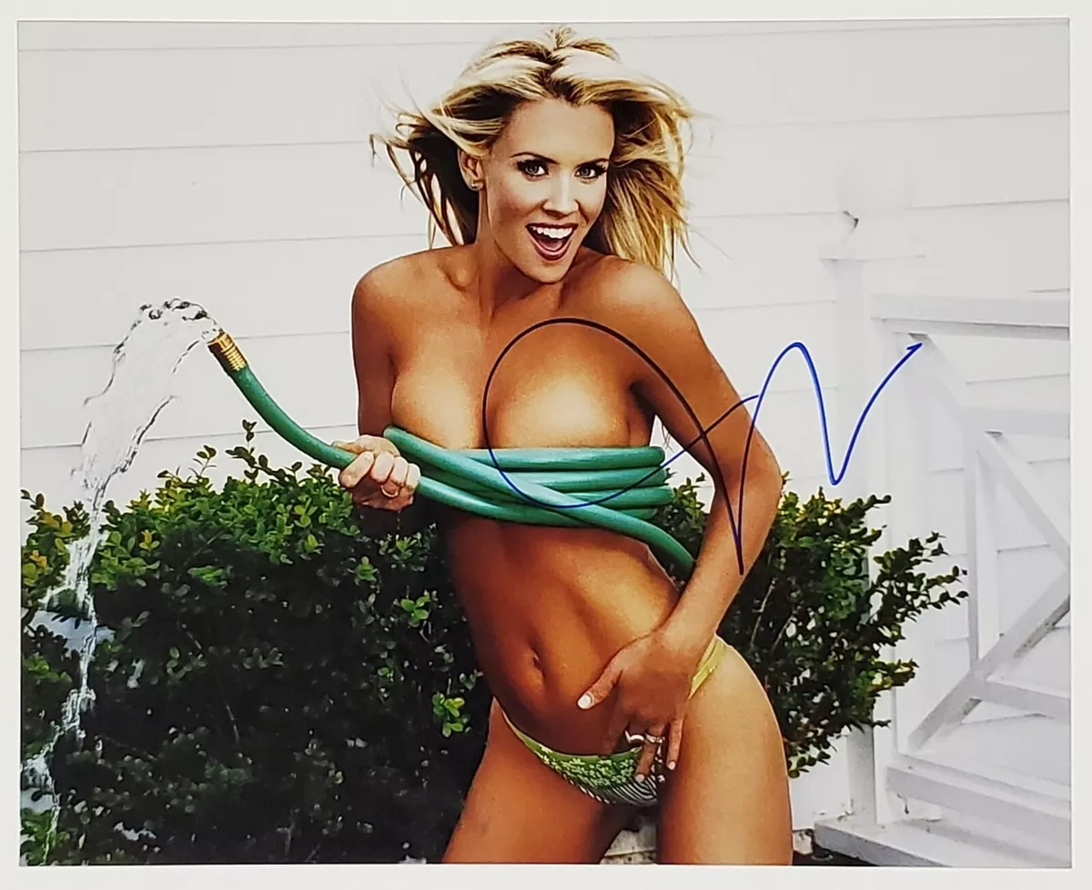 JENNY MCCARTHY SIGNED 8X10 PHOTOGRAPH WCOA MTV SEXY MODEL PLAYBOY | eBay