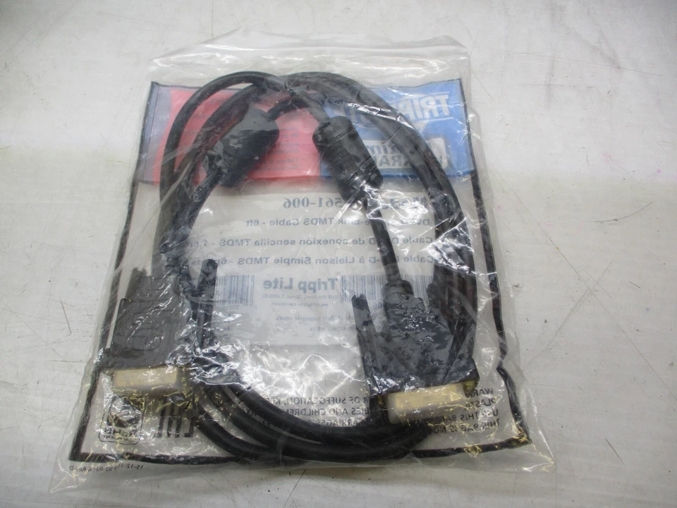 TRIPP.LITE P561-006 6ft DVI-D SINGLE LINK TMDS CABLE - Image 3 of 3