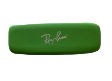 Ray-Ban Eyeglasses Sunglasses Case Lime Green Clamshell