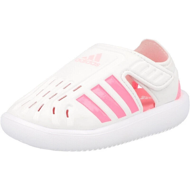 Adidas sandali acqua per bambini bianchi e rosa taglia 8k H06321 #Bk1