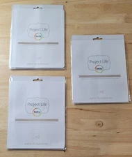 Project Life 6"x8" PHOTO POCKET PAGES #97733 Design 3 Lot of 3 Packs