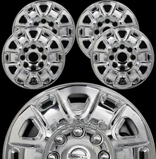 4 fits Nissan NV Cargo Van 2012-2021 Chrome 17" Wheel Skins Hub Caps Rim Covers