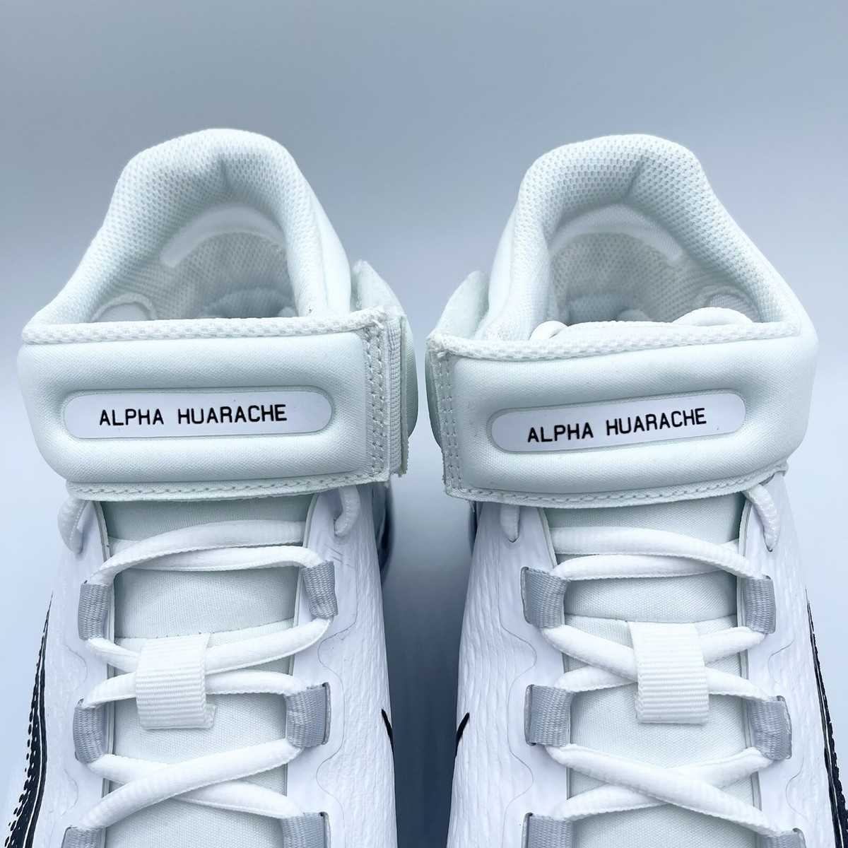 Nike Alpha Huarache Elite‎ 4 Mid Baseball Cleats White Tint FD2744-101 Men’s 7 Nike Alpha Huarache Elite 4 Mid Baseball Cleats White Tint  main image 3