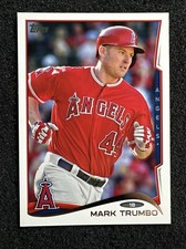 MARK TRUMBO #43 2014 Topps Baseball QTY Los Angeles Angels