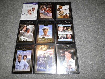 9 Hallmark DVD Lot Firelight My Sister's Keeper What the Deaf Man Heard Rare!
