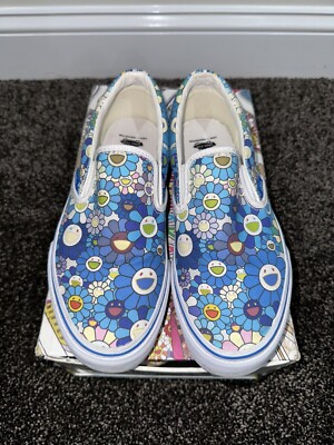 Takashi Murakami x Vans Flower Motif LX Low Slip On Sneaker