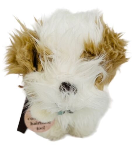 Realistic Puppy At Heart Shih Tzu Purse Animal Print Lining Headband Collar Tags