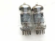 GE 12AX7A Vacuum tube Made in USA (USED) (MATCHED PAIR)