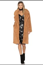Tularosa Violet Long Shag Coat