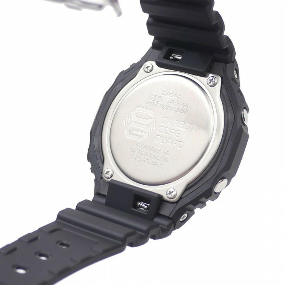 Casio G-SHOCK Carbon Core Guard GA-2100-1AJF Mens Watch Black