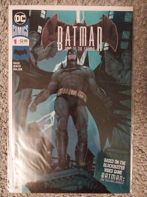 Set of (3) BATMAN: SINS OF THE FATHER #1-3 [2018] Telltale Games-based Story NM