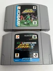 Lot of 2 Jikkyo J League Perfect Striker 1 2 N64 Japan Import Canadian Seller