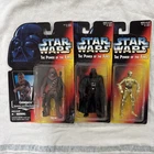 Kenner Star Wars Power Of The Force Chewbacca C-3PO Darth Vader 1995 Figures