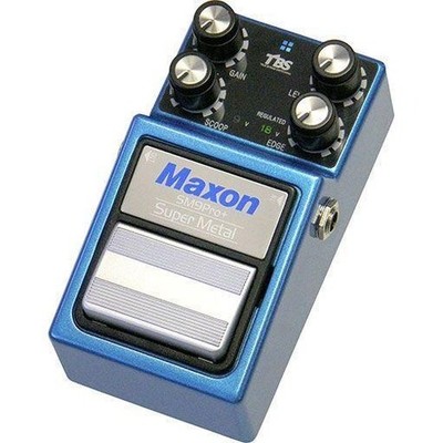 Maxon SM9Pro Plus Super Metal Distortion Guitar Pedal 4 Knob High Gain NWOBHM
