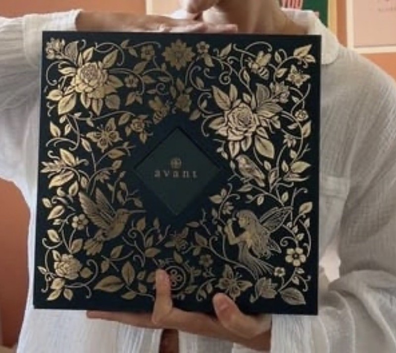 Avant Skincare 2025 12-Day Advent Calendar~Slip Cover Included~EMPTY BOX ONLY!!!
