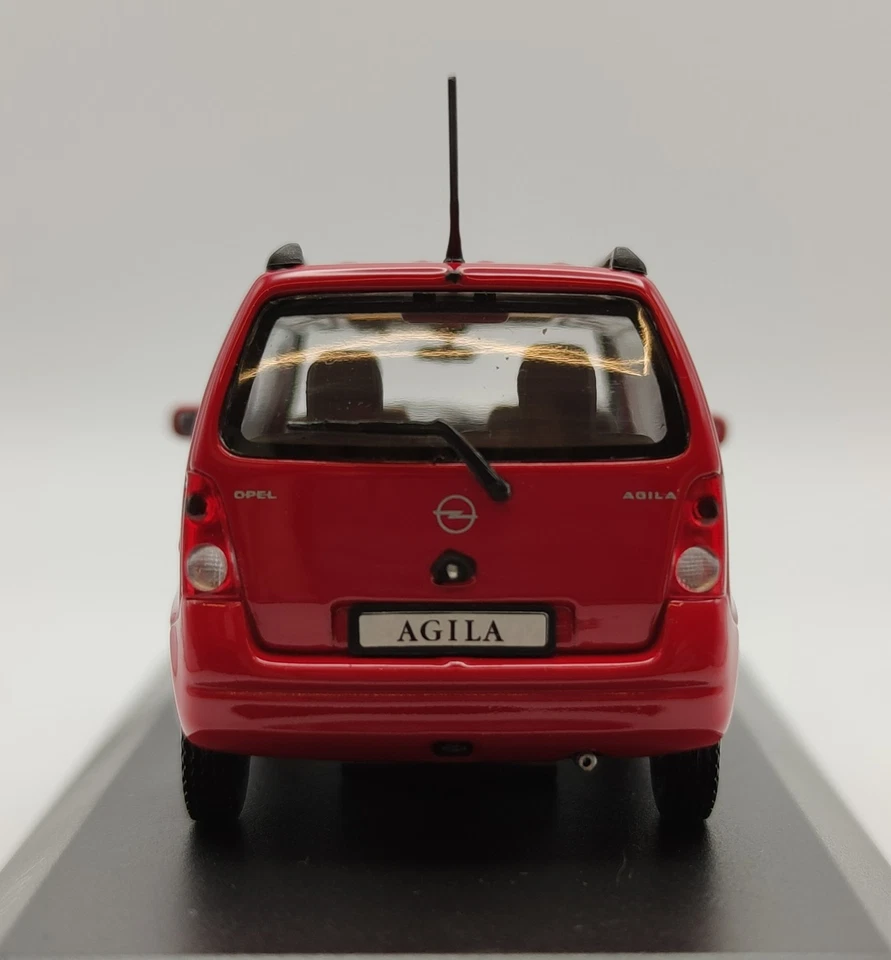 Minichamps Opel Agila Magma Rosso 1/43 430 049001 (rara, boxed) - Immagine 4 di 4