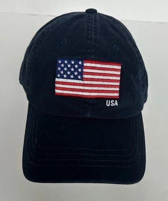 State of Mine American Flag USA Baseball Cap Navy Blue Hat