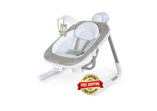 Columpio y asiento infantil plegable port til multidireccional de 5 velocidades