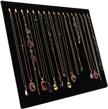 14.7"X12" 17 Hook Necklace Jewelry Tray/Display Organizer/Pad/Showcase/Display C