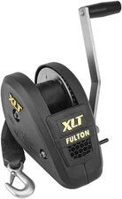 Fulton 142314 XLT Boat Trailer Winch with 20 Foot Strap Hook,... 
