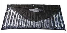 New 24-PC Combination Wrench Set, Raised Panel Wrenches, Guaranteed Forever!