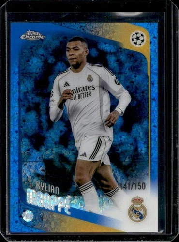 Kylian Mbapp 2025 Topps Chrome Kylian Mbapp Refractor