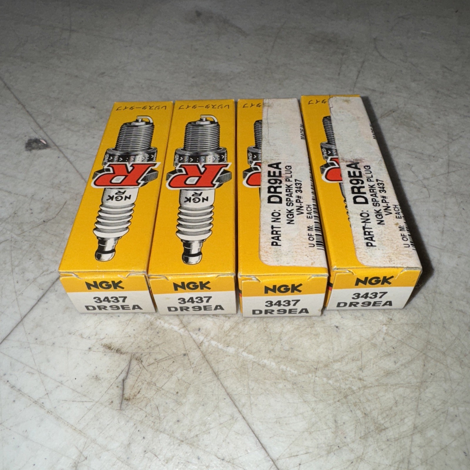 4 x NGK Copper Core Spark Plug - DR9EA Stock No. 3437