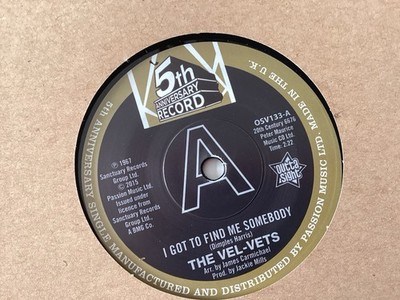 DEMO - I GOT TO FIND ME SOMEBODY - THE VEL-VETS 