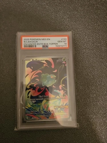 2025 Bulbasaur Stamp PSA 10 Gem Mint Pokemon