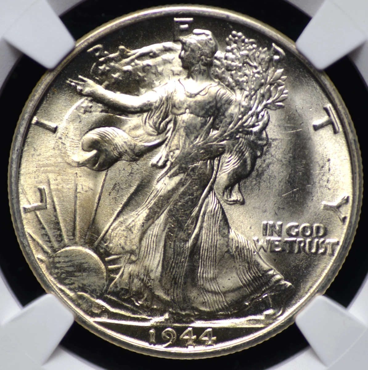 1944 ウォーキングリバティ　ハーラダラー　　　PCGS MS63 1944 ウォーキングリバティ ハーラダラー PCGS MS63 MS 63 Graded 1944
