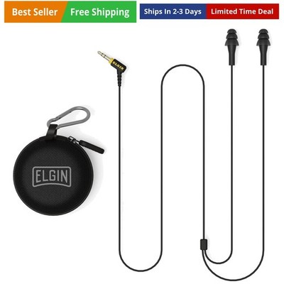 Ruckus Earplug Headphones, ANSI Certified 25dB Noise Reduction,  Rated for Du...