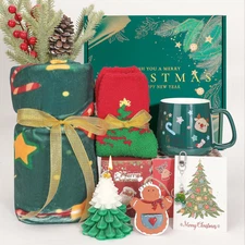 Christmas Gifts Basket for Women 2025 | Christmas Gift Box for Friend, Family | 