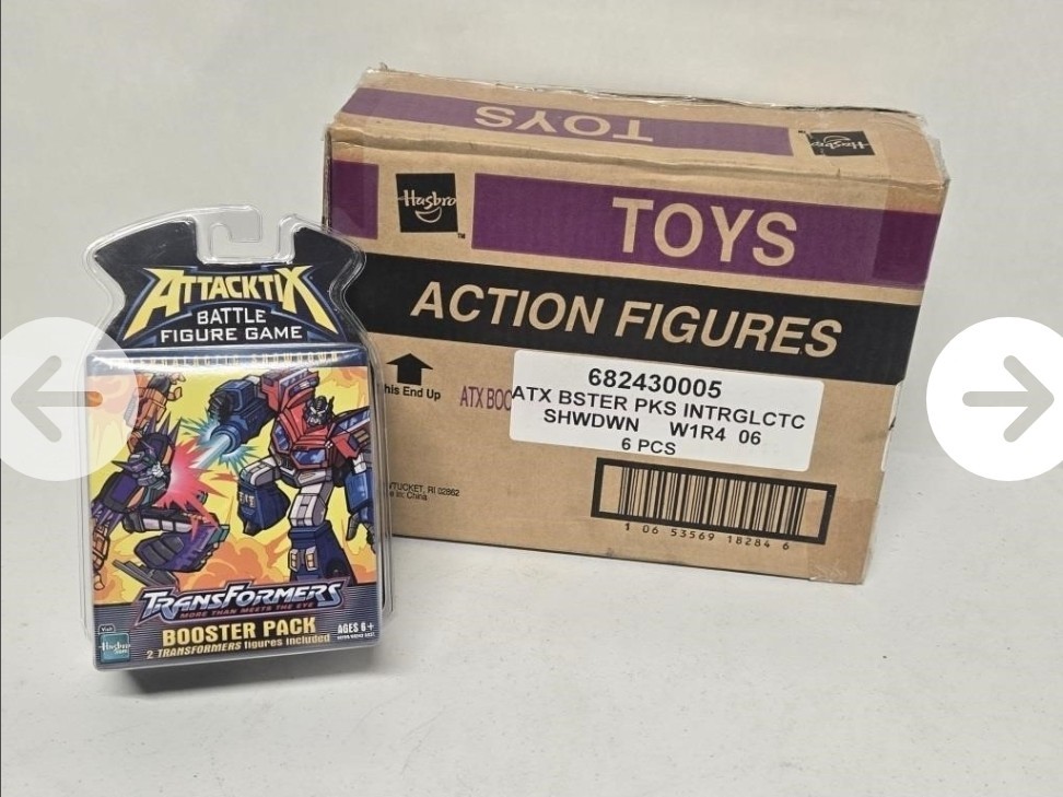 🔥 Sealed Transformers 06' Attacktix Booster Case Intergal