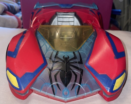 2019 Hasbro Marvel Super Hero Adventures Spiderman Web Racer - Picture 1 of 10